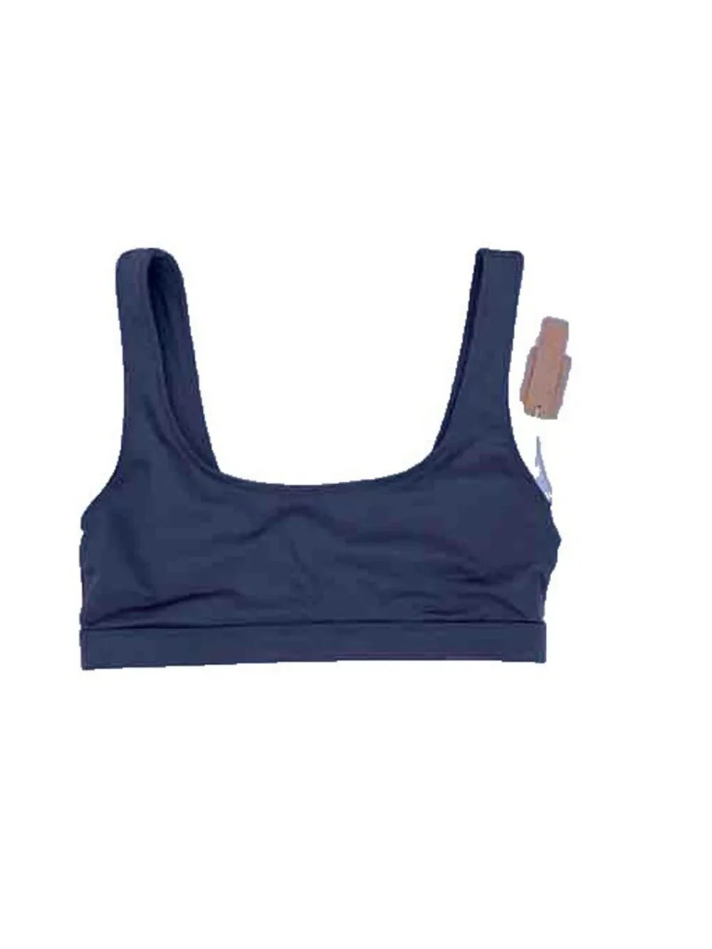 SKIMS Women’s Swim Tank Bikini Top Gunmetal Gray Size S SW-TNK-0743